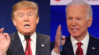 Donald Trump and Joe Biden