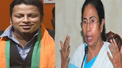 Anupam Hazra and Mamata Banerjee