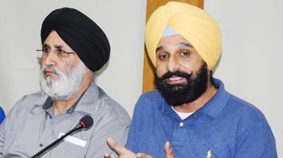 Bikram Sigh Majithia and Daljeet Singh Cheema 