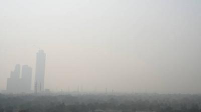 Neighbouring NCR cities also choked: “Ghaziabad recorded an AQI of 431, Noida touched 400, and Greater Noida logged 377. File Photo.