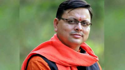 Uttrakhand CM Pushkar Singh Dhami inaugurates Malan Bridge over the Malan River in Kotdwar (Image Courtesy: Theprint)