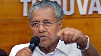 Kerala Chief Minister Pinarayi Vijayan