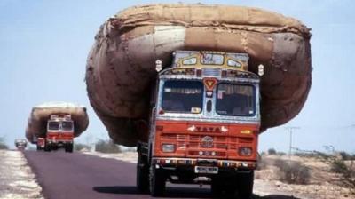 Commercial vehicles are allowed to carry loads ranging between 16-35 tonnes