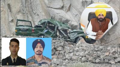 Soldiers Martyred in Ladakh: Punjab Chief Minister Bhagwant Mann Expresses Condolences