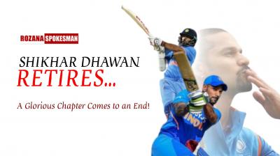 Shikhar Dhawan Announces Retirement; Let's Have A Look At Glorious Chapter Of Cricket 