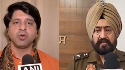 Naveen Arora, Associated with RSS, Shot Dead in Ferozepur: BJP National Spokesperson Lashes Out (Image courtesy: ANI)