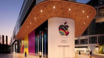 Apple opens its store in Noida's DLF Mall, Uttar Pradesh; Fifth in India (Representative Image)