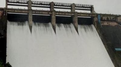 Water Release in Ujh River