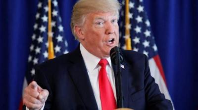 US President Donald Trump