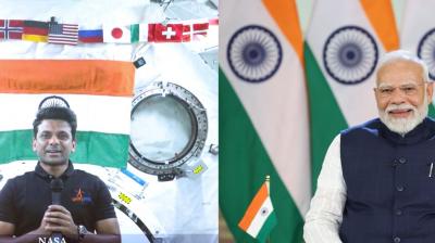 PM Modi Interacts With IAF’s Group Captain Shubhanshu Shukla Aboard International Space Station