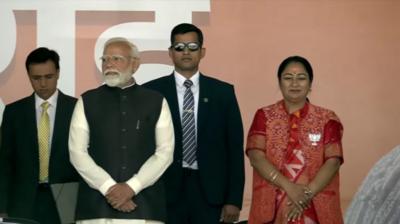 Rekha Gupta takes oath as Delhi CM, Parvesh Verma, Manjinder Sirsa, others as cabinet minister