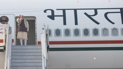 PM Modi Departs for Two-Day Visit to Kuwait, Aims to Strengthen Bilateral Ties