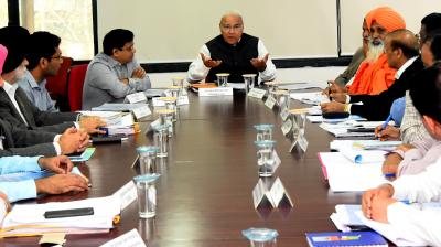 Holds Its Firts Meeting To Review Progress To Prevent Pollution