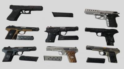 Punjab: Amritsar Rural Police Seize 8 Illegal Weapons in Trans-Border Arms Trafficking Crackdown