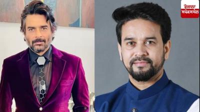 R. Madhavan and Anurag Thakur