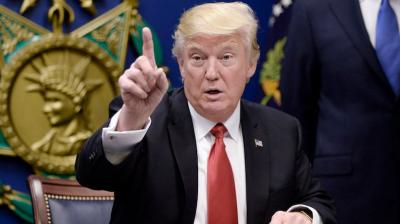 US President Donald Trump