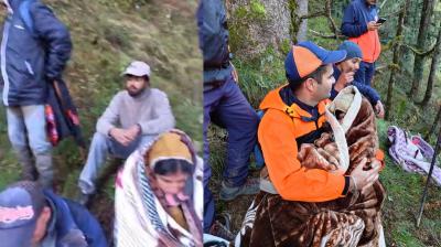 Mandi: Family That Lost Way Returning from Shikari Mata Temple Found Safe After Overnight Rescue Operation