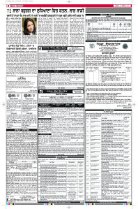 Latest Punjabi Newspaper | Punjabi News Rozana Spokesman Epaper