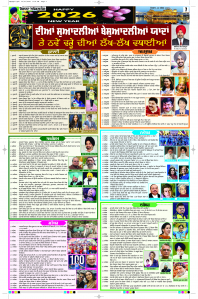 Latest Punjabi Newspaper | Punjabi News Rozana Spokesman Epaper