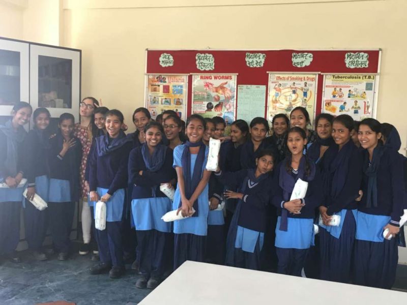 Project Sashakt workshop with school girls