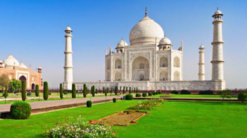 A UNESCO World Heritage Site, Taj Mahal