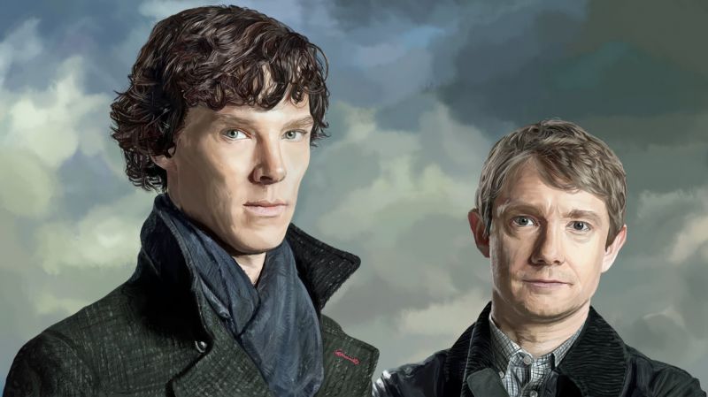 Sherlock Holmes and John Watson