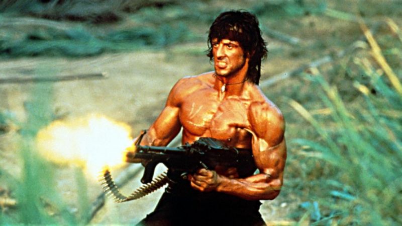Sylvester Stallone's Rambo debut
