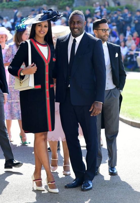 RoyalWedding Guests have started arriving at St George's Chapel at Windsor Castle for the wedding of Meghan Markle and Prince Harry in Windsor, Britain.