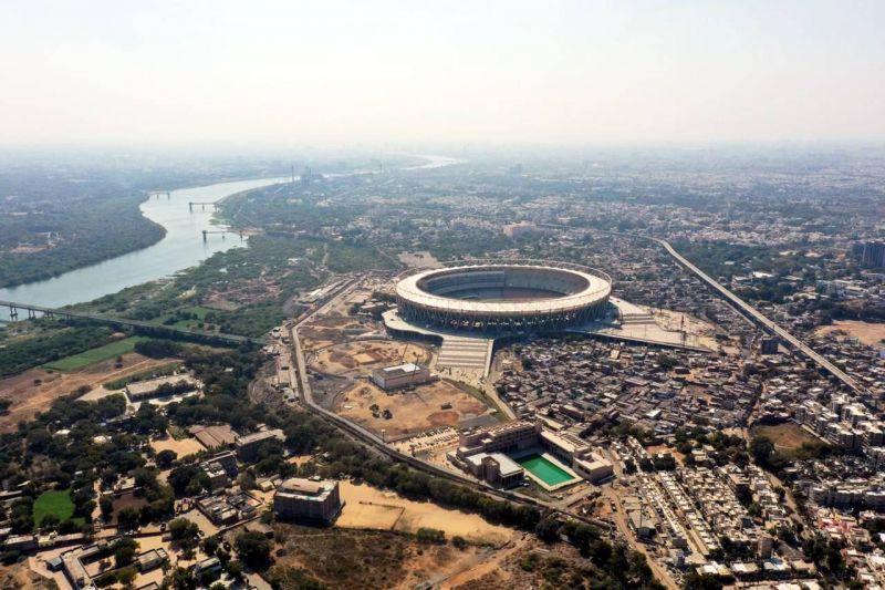 Motera Stadium: Aerial view of world's largest Stadium