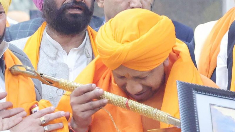 UP CM Yogi Adityanath Commemorates 'Veer Bal Divas' at Event in Lucknow, See Pics