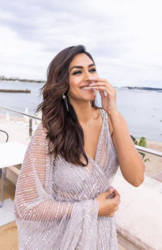 Cannes 2023, Mrunal Thakur Stuns in Marvellous looks at the Red Carpet
