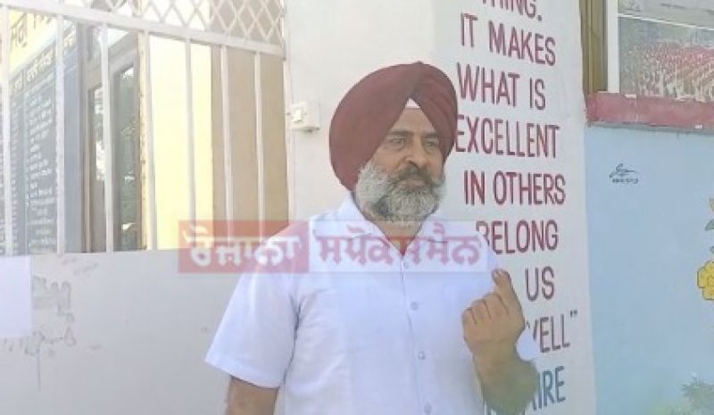 Jalandhar By-Polls: Hardev Singh Laddi Sherowalia casts vote 