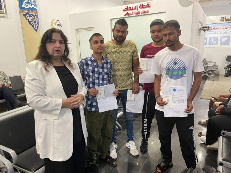 Embassy Ensures Safe Return: 4 Trapped Youth from Punjab & Haryana Safely Repatriated from Libya