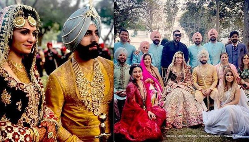 Gurdas Mann's son Gurrickk G Mann marries Simran Kaur Mundi 