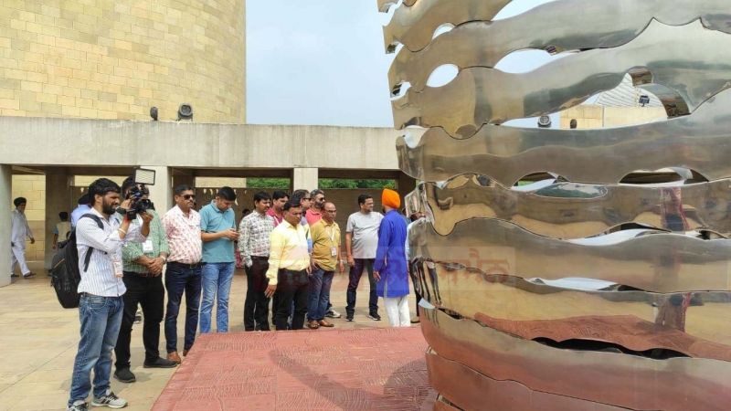 Punjab Tourism Summit 3rd Day: Foreign Investors Visits Virasat-E-Khalsa, Anandpur Sahib