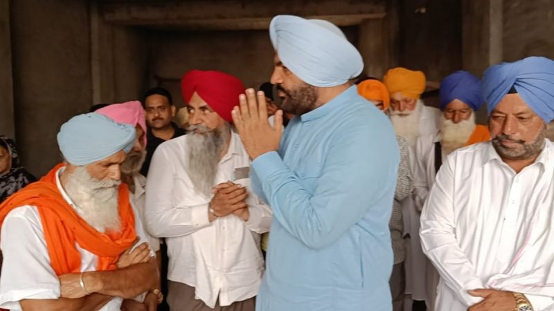 MP Gurjeet Aujla Meet Families of 2 Punjabi Youths Stranded in Indonesia
