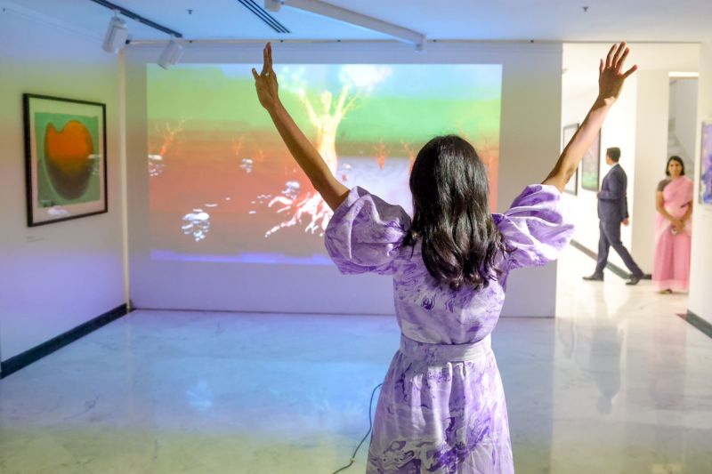 Akshata Murthy, Wife of British PM Rishi Sunak, Visits National Gallery of Modern Art in Delhi