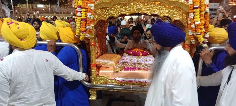 Sachkhand Sri Harmandir Sahib, Amritsar (28-04-2023)
