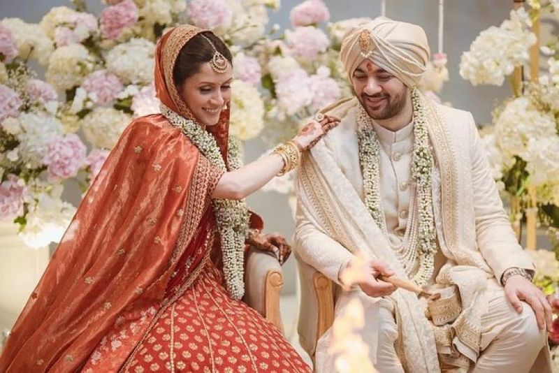 Karan Deol, Drisha Acharya Ties the knot in an intimate ceremony