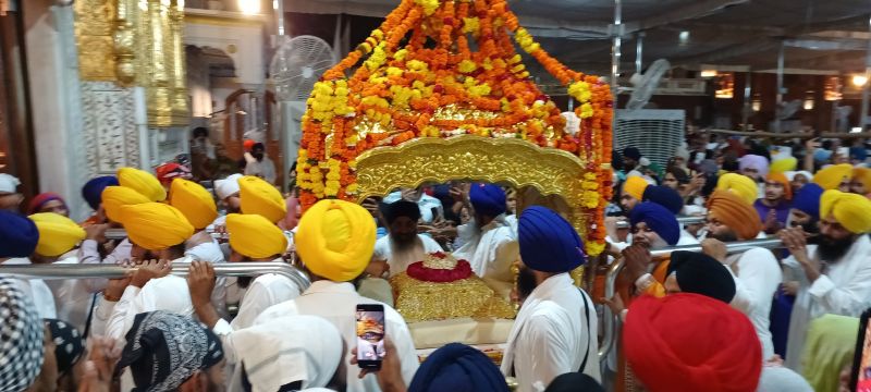 Golden Temple in Amritsar, Punjab (09-11-2023)