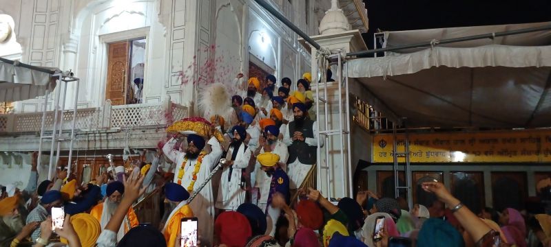 Golden Temple in Amritsar, Punjab (13-12-2023)