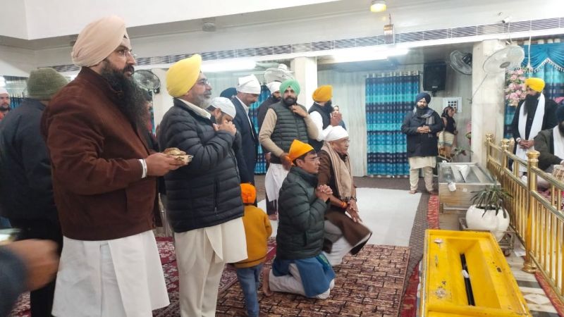 Union Water, Power Minister Gajendra Singh Shekhawat Paid Obeisance at Takht Sri Damdama Sahib