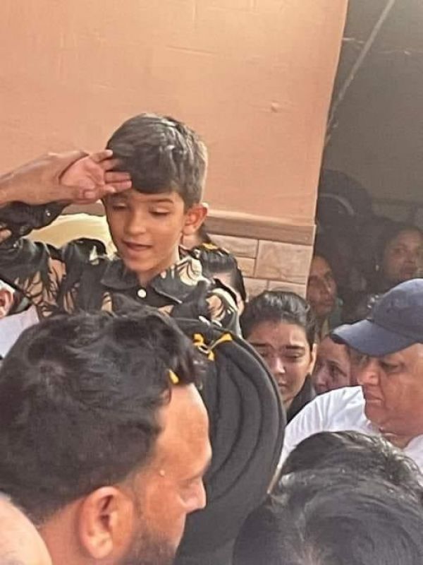Heartfelt Farewell: Colonel Manpreet Singh's Son Salutes His Martyred Father