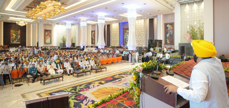 Chief Minister Bhagwant Mann Awarded teachers of Punjab during the state level event at Moga on the special occasion of Teacher's Day
