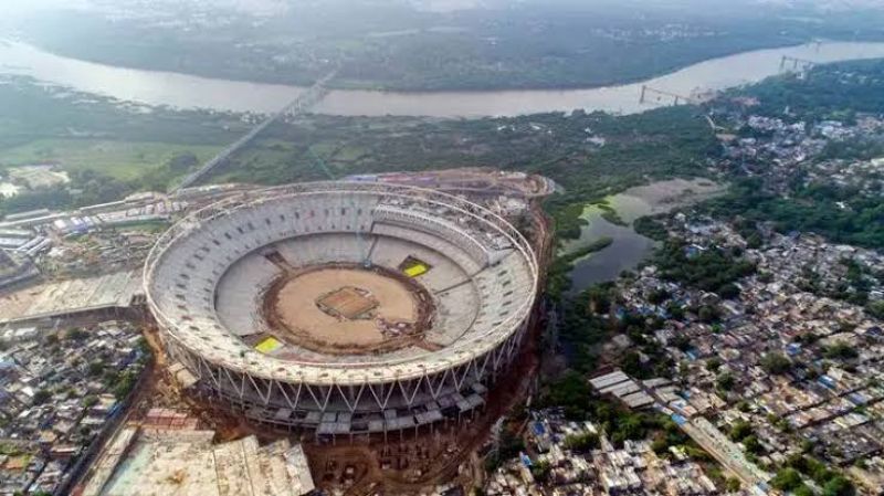 Motera Stadium: Aerial view of world's largest Stadium