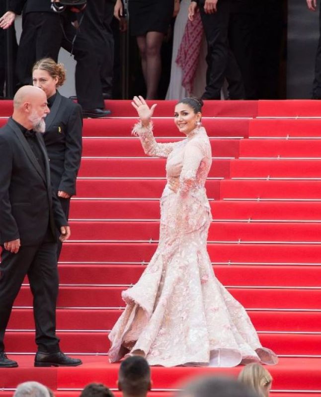 Haryanvi Star Sapna Choudhary Makes her Debut at Cannes 2023 Red Carpet