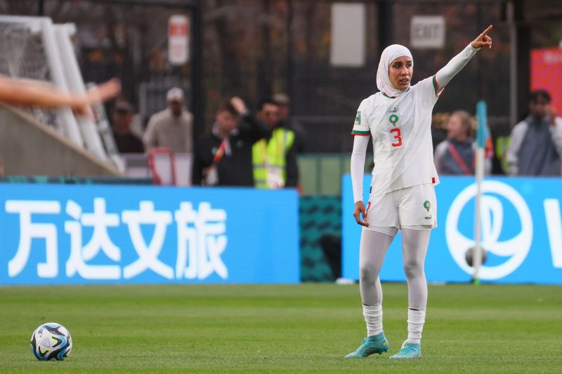 Morocco's Nouhaila Benzina Becomes the First Player to Wear Hijab At World Cup Tournament 
