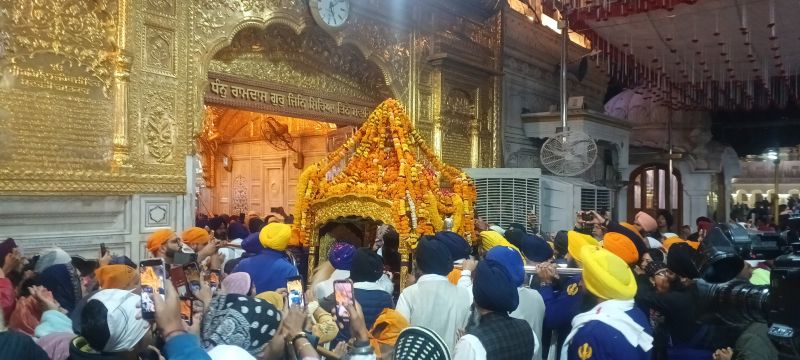 Golden Temple in Amritsar, Punjab (19-11-2023)