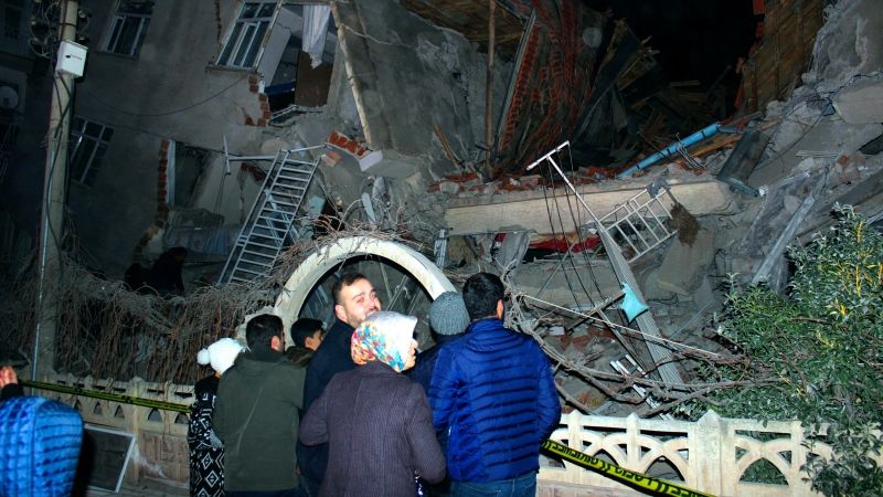 Earthquake Strikes Eastern Turkey