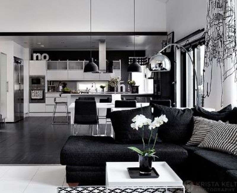 Black interiors are stylish, timeless and wonderful